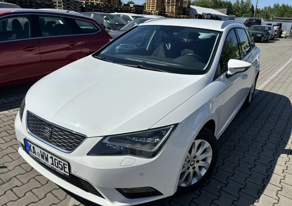 Seat Leon cena 49900 przebieg: 190000, rok produkcji 2015 z Sosnowiec małe 667